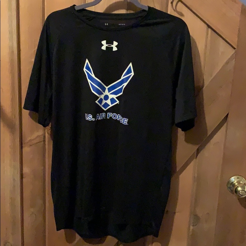 Under Armour Black Air-Force Shirt